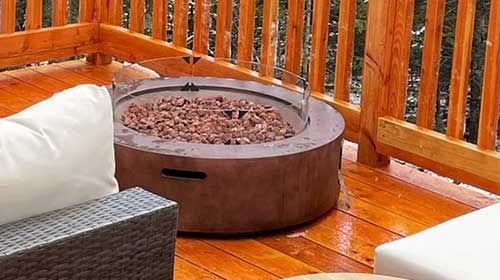 Patio Fireplace