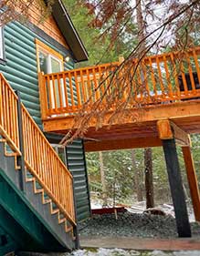 View of Stairs & Patio